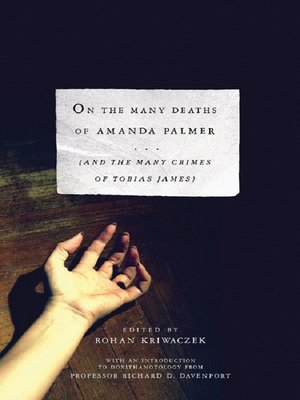 cover image of On the Many Deaths of Amanda Palmer